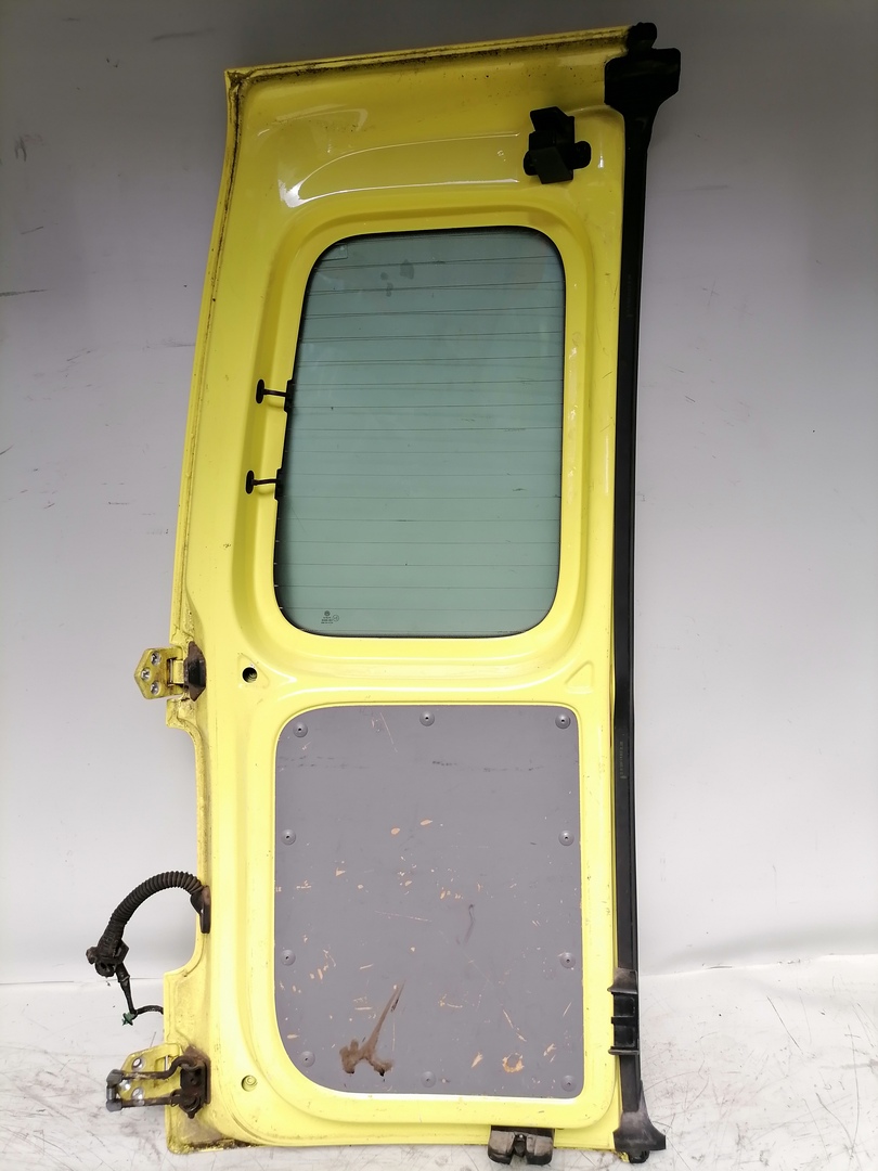 VW Caddy 2K original Fl&uuml;gelt&uuml;r rechts mit Scheibe Gelb Bj.2007